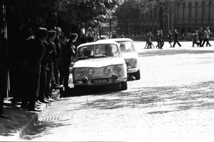 Longin Bielak i Andrzej Komorowski – Renault 8 Gordini.